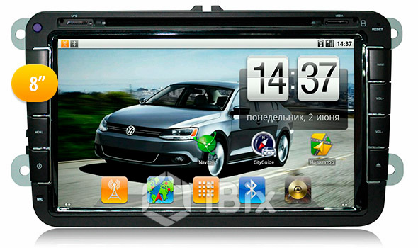 Магнитола iBix VW Jetta V Магнитола iBix VW Jetta V